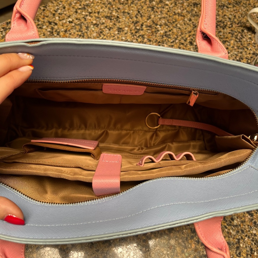 Blue and Pink Computer Bag/Pure - Picture 4 of 11